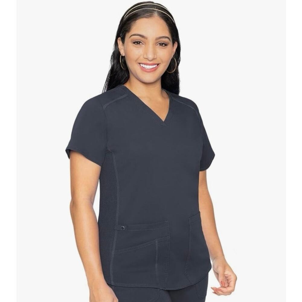 Med Couture Scrub SET V-Neck Top 4 Pockets MC7459 & Jogger Pant 5 Pocket MC7459